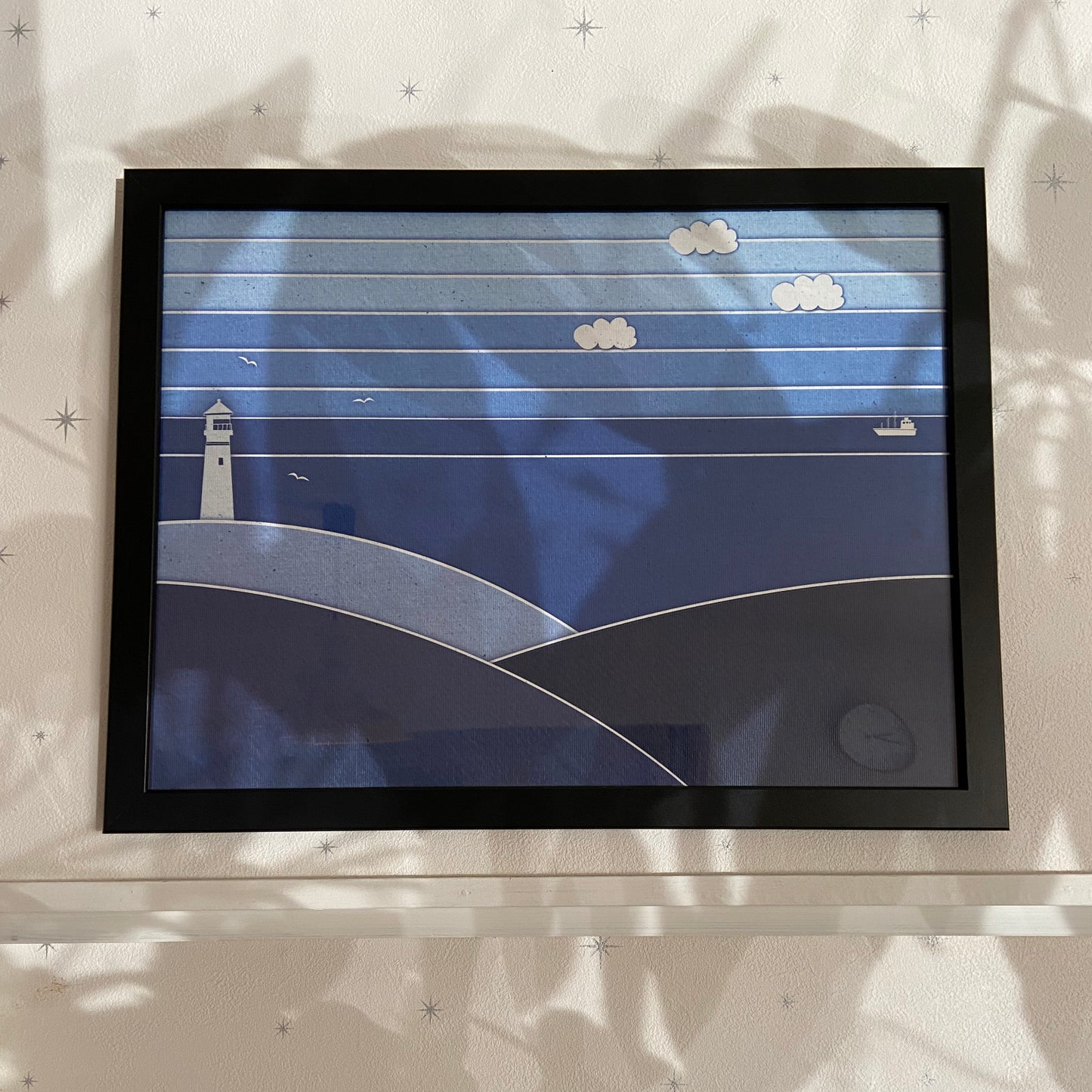 Lighthouse and Blue Sea