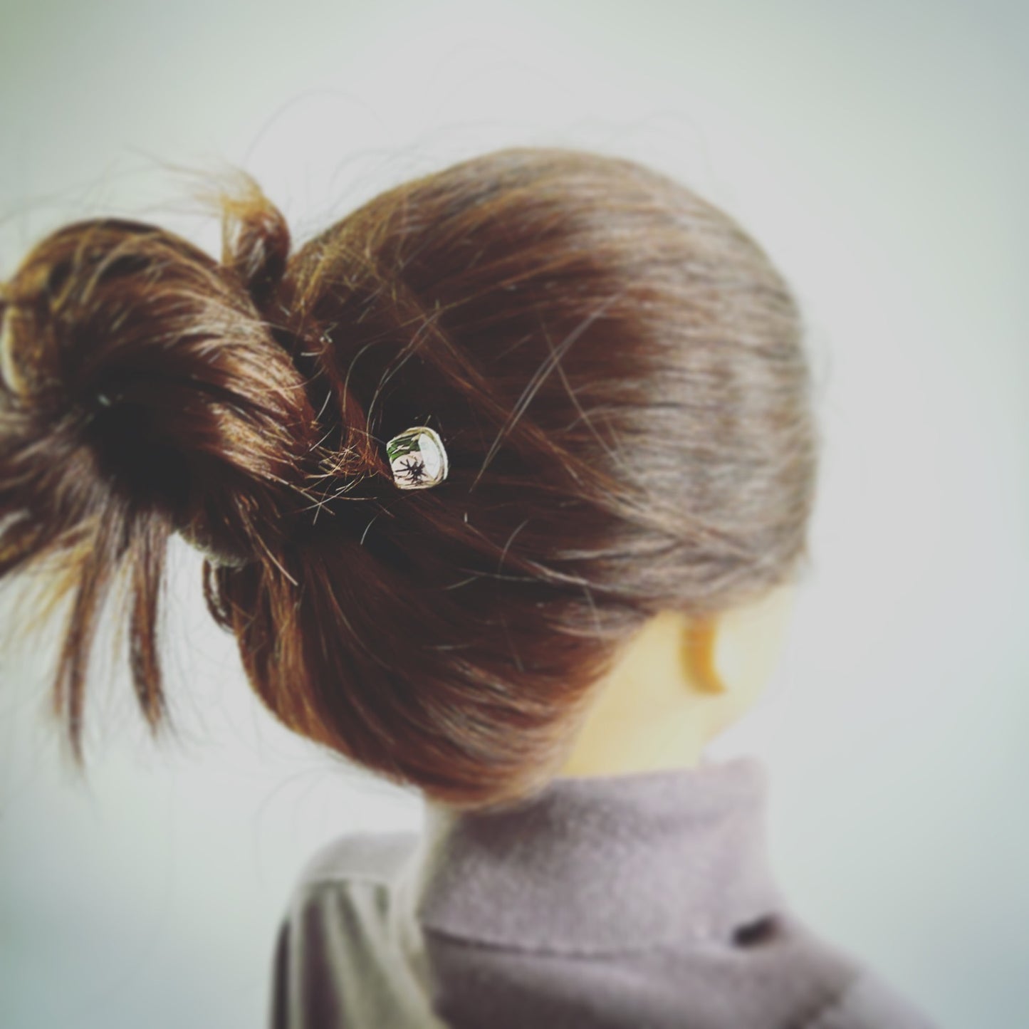 Hairpin Lemon Pink Handmade TAMARUSAN