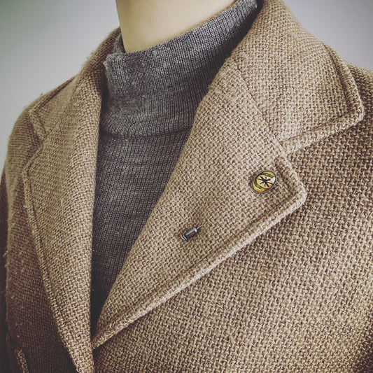 Hatpin Lemon White Oval TAMARUSAN