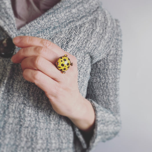 Ring Free Size Cheetah