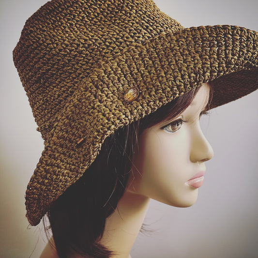 Hatpin Pink Antique Musical Note TAMARUSAN