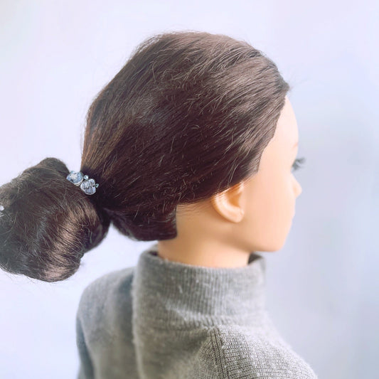 Hair Elastic Musical Note Blue Heart Simple TAMARUSAN