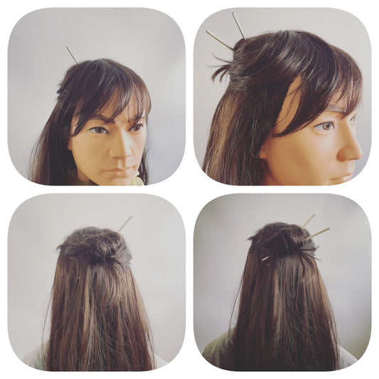 Mens Hair Stick Silver925 Yellow TAMARUSAN