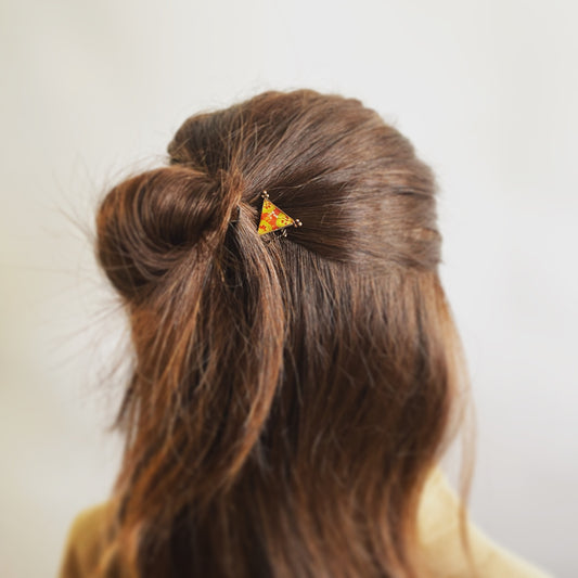 Mini Hair Comb Red Watermelon TAMARUSAN