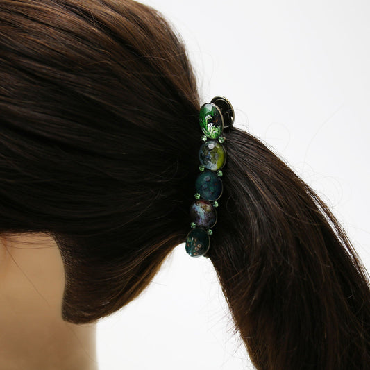 Banana Clip Green Antique Style TAMARUSAN
