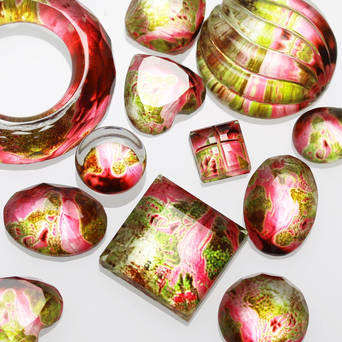 One Stick Hairpin Red Gold TAMARUSAN