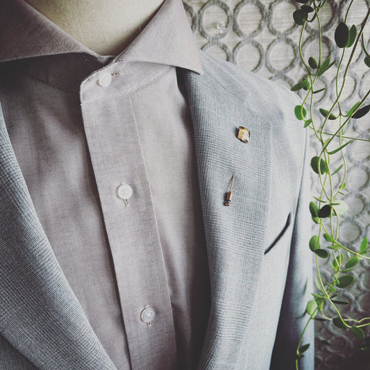 Hatpin Rose Square Pink Simple TAMARUSAN