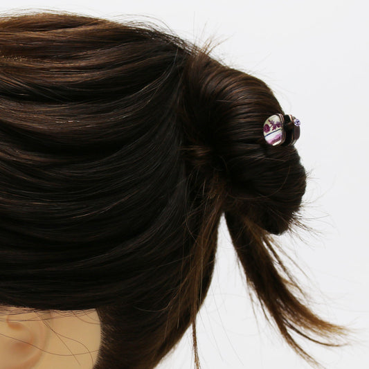 Hairpin Pink Rose Tree TAMARUSAN