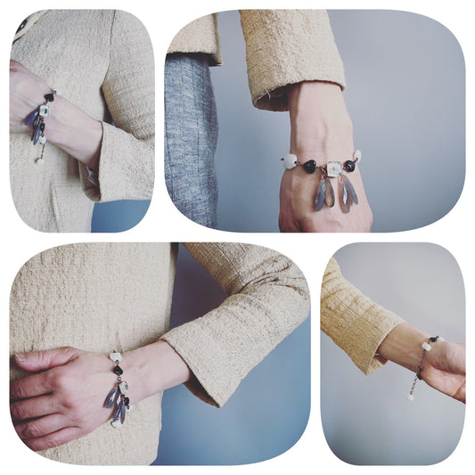 Vortex Amethyst Purple Bracelet TAMARUSAN