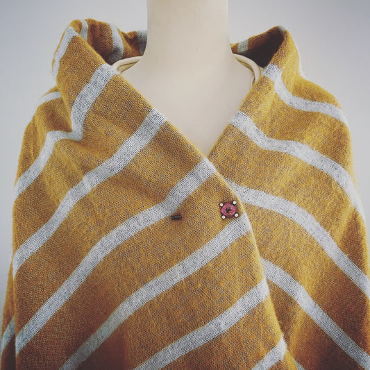 Hatpin Pink Frog Resin TAMARUSAN