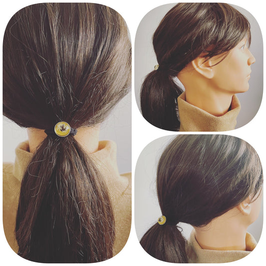 Silver925 Hair Elastic Frog Men TAMARUSAN