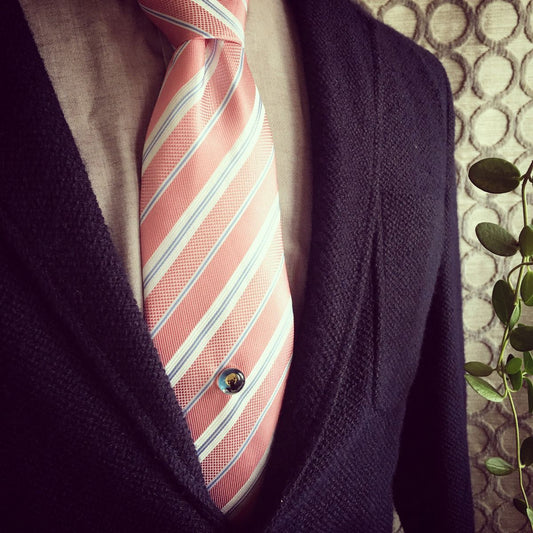 Tie Tack Blue Frog TAMARUSAN