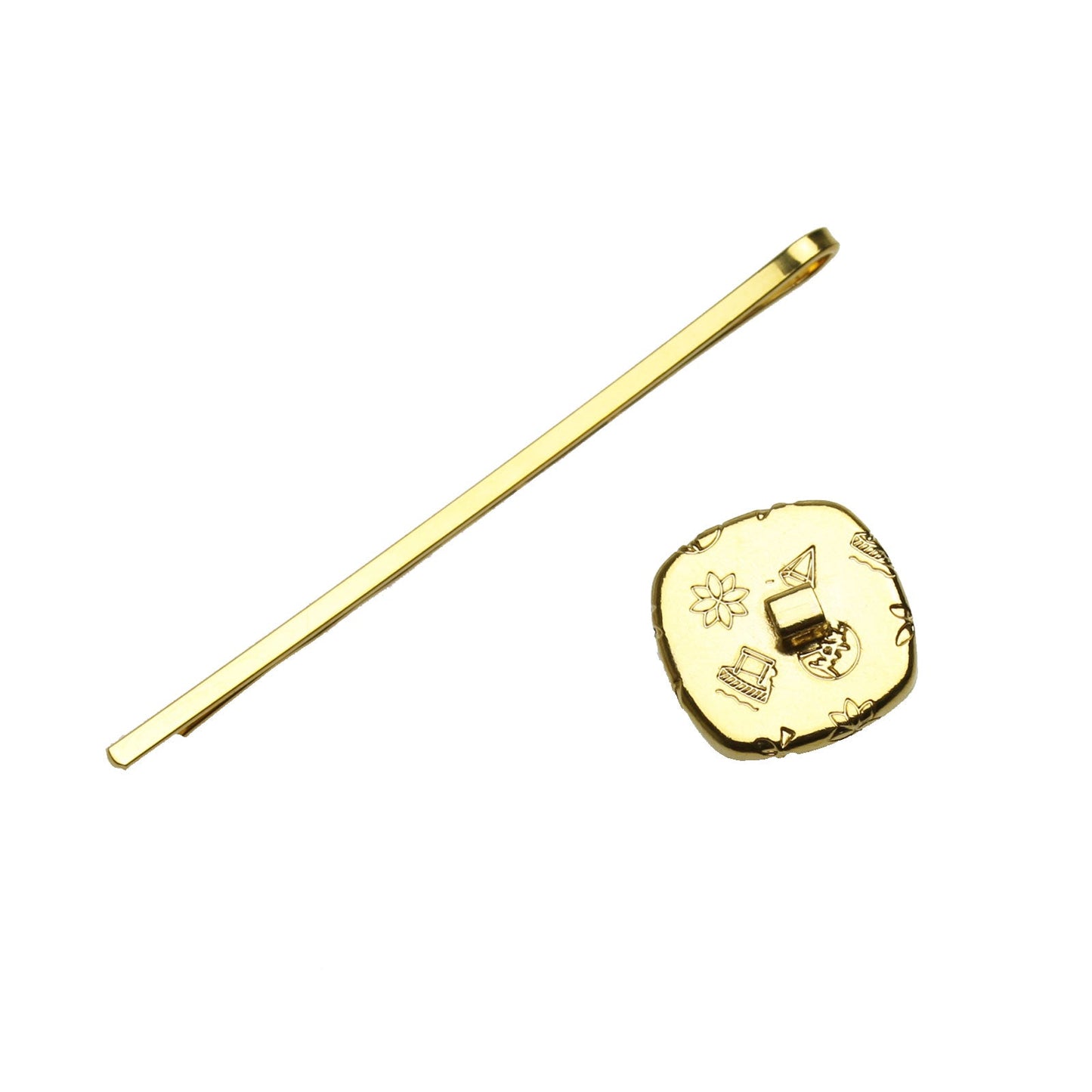 Oxblood Coral Gold Hairpin Pink TAMARUSAN