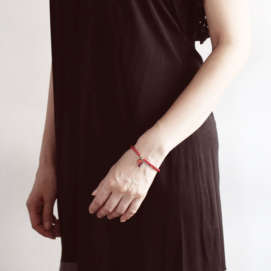 Bracelet Red Coral Orange TAMARUSAN