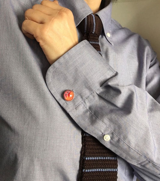 Cuff Links Orange Carpet TAMARUSAN