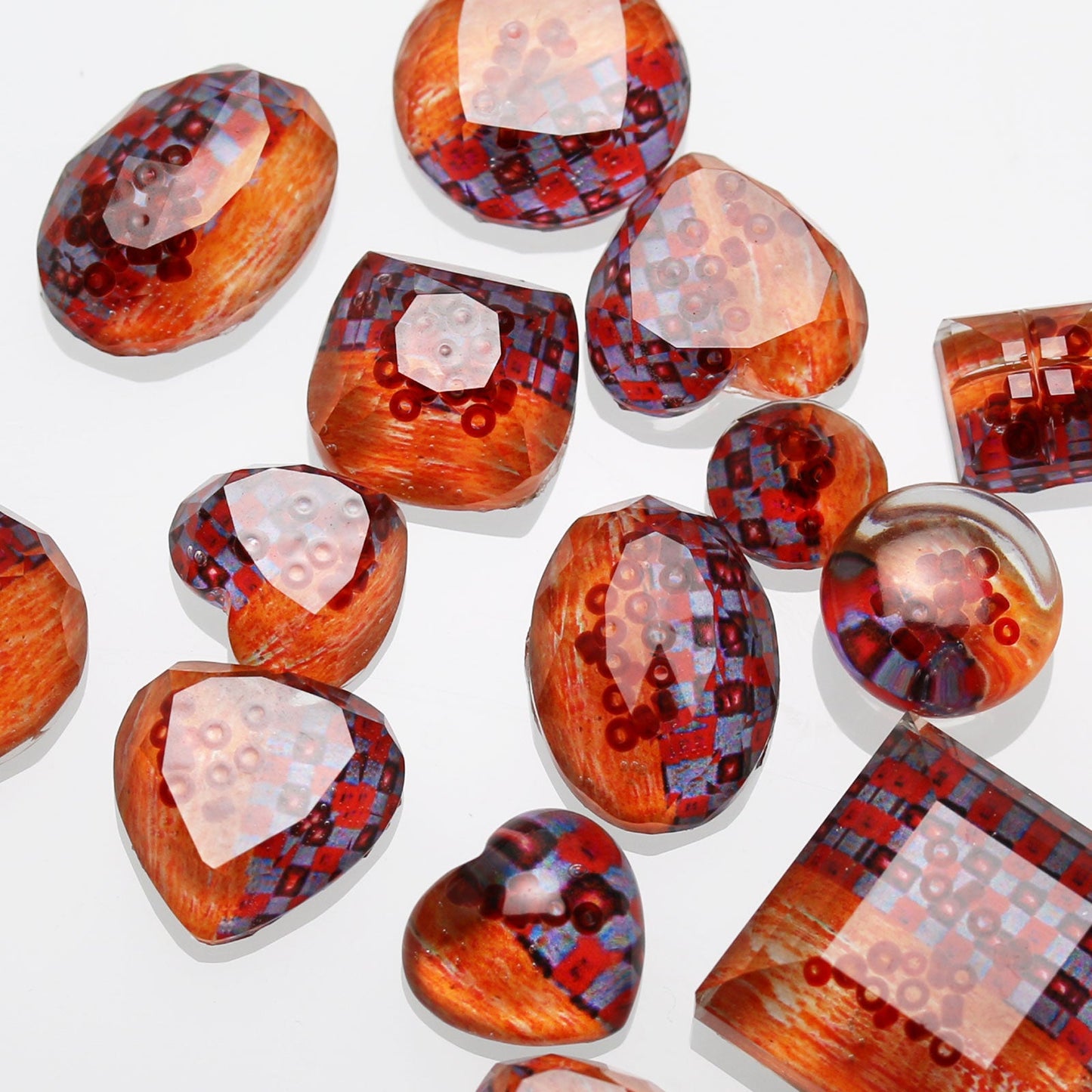 Hairpin One Stick Flower Orange TAMARUSAN