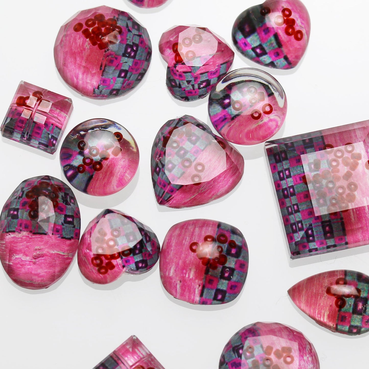 Eyeglass Chain Hematite Ribbon Star TAMARUSAN