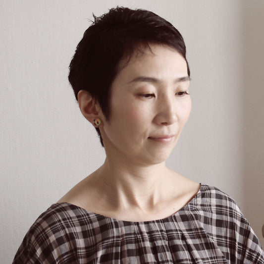 Earrings Pink Lightweight Simple TAMARUSAN