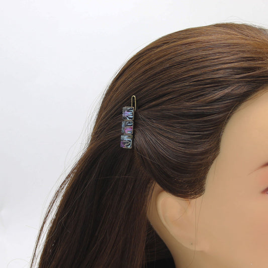 Hair Clip Black Square High Class TAMARUSAN