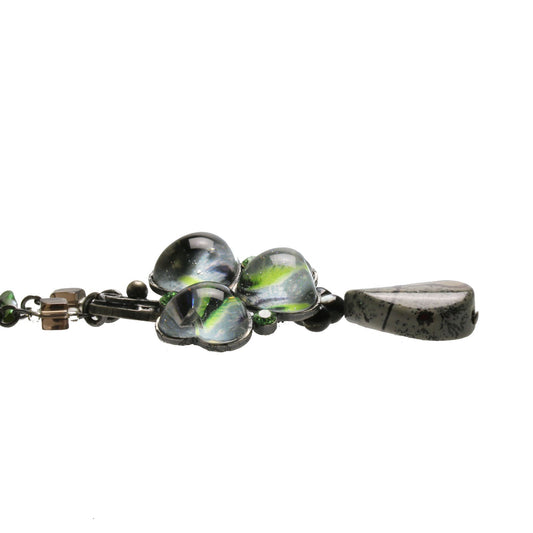 Necklace Violet Gray Aventurine TAMARUSAN