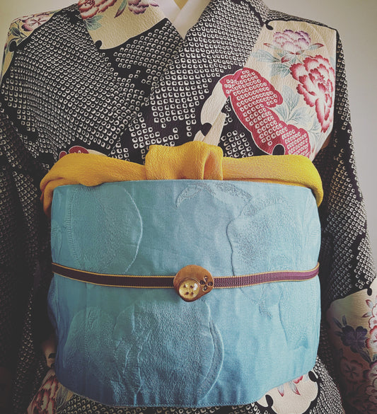 Obidome Pink Band Decoration Kimono Accessories TAMARUSAN