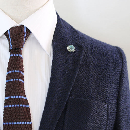 Pin Brooch Dinosaur Blue TAMARUSAN