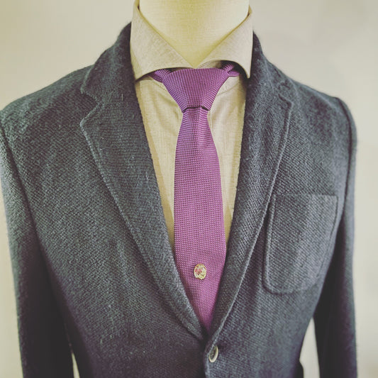 Tie Tack Purple Dinosaur TAMARUSAN