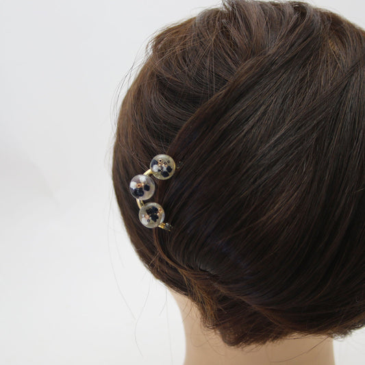 Double Prong Hair Stick Gold TAMARUSAN