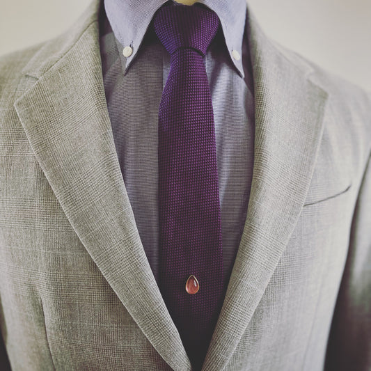 Tie Tack Pink 24k Resin TAMARUSAN