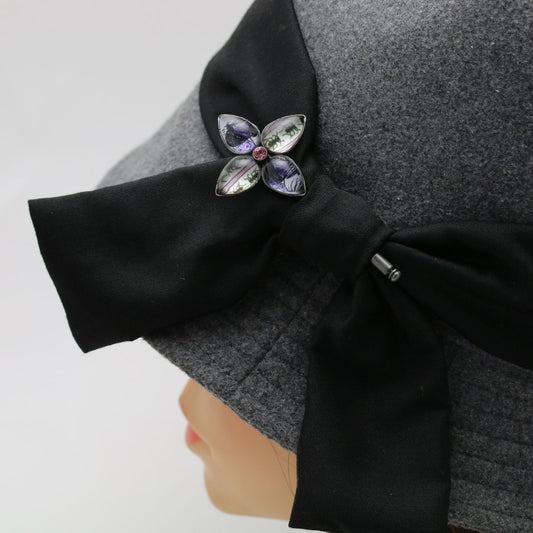 Hatpin Purple Flower Tiger Beetle TAMARUSAN