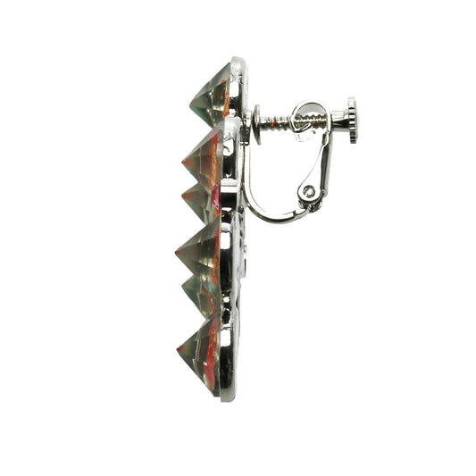 Large Earrings Lightweight Pink Blue TAMARUSAN