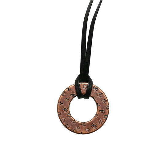 Eyeglass Holder Ring Necklace Emerald Green TAMARUSAN