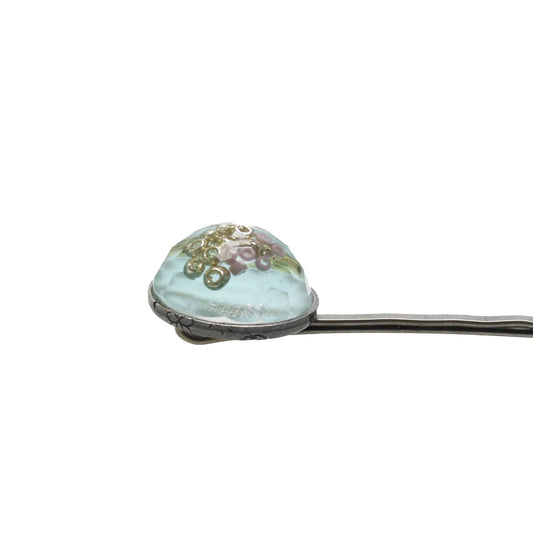 Hairpin Light Blue Antique Style TAMARUSAN