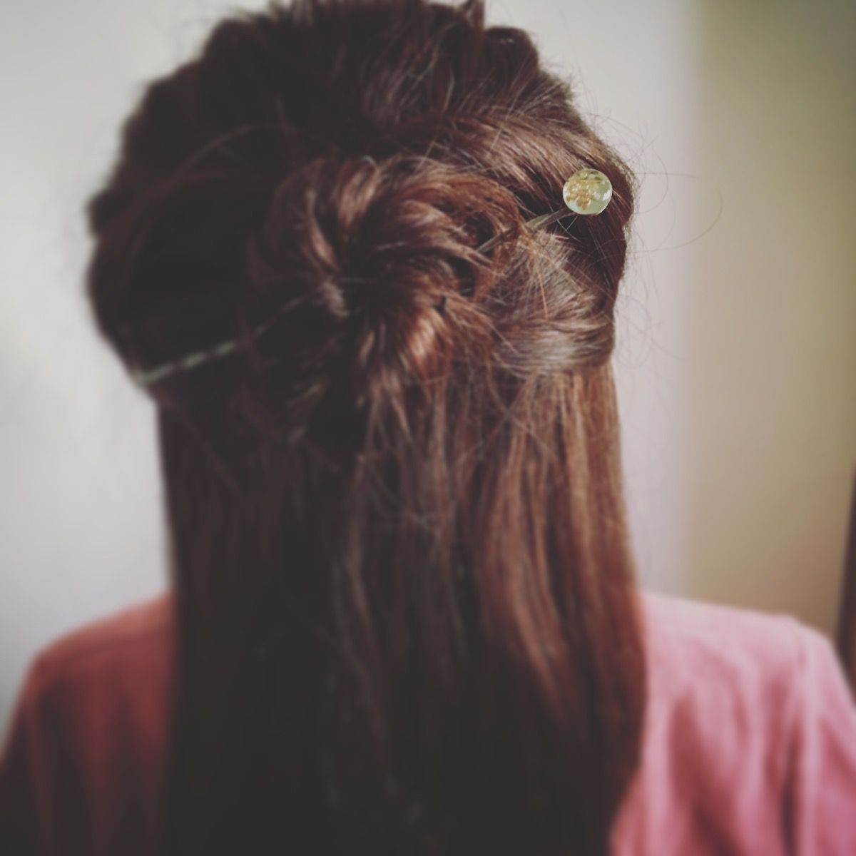 Stick Hairpin Light Blue Twist TAMARUSAN