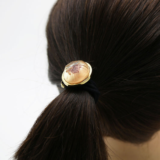 Hair Elastic Simple Pink Round Round TAMARUSAN