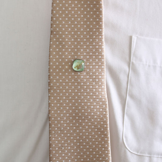 Tie Tack Light Blue Square TAMARUSAN