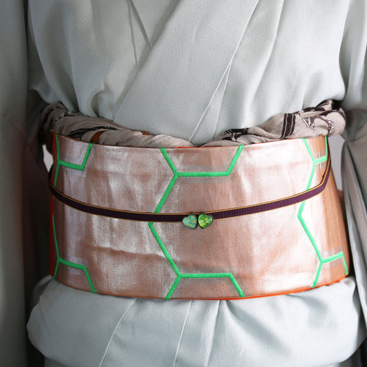 Obidome Heart Green Fawn Lily TAMARUSAN