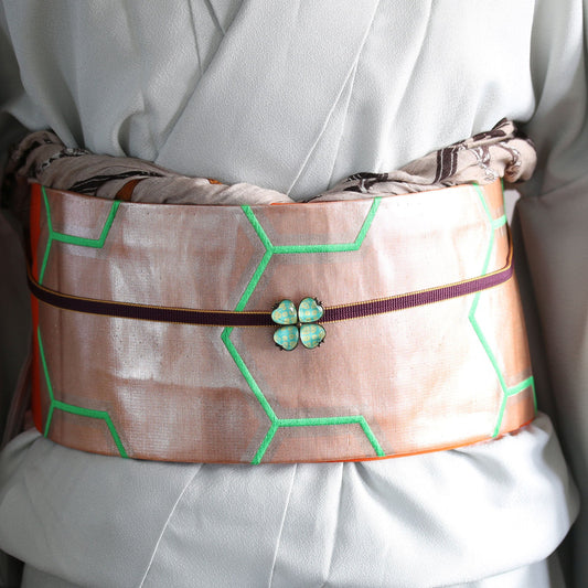 Obidome Green Fawn Four Leaves TAMARUSAN