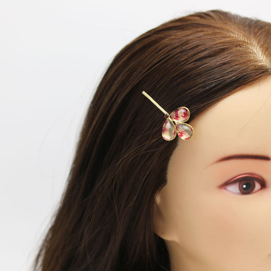 Gorgeous Hairpin Crab Red Removable TAMARUSAN