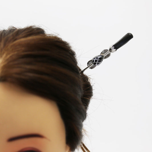 Changeable Ornament Hairpin Wood Scales TAMARUSAN