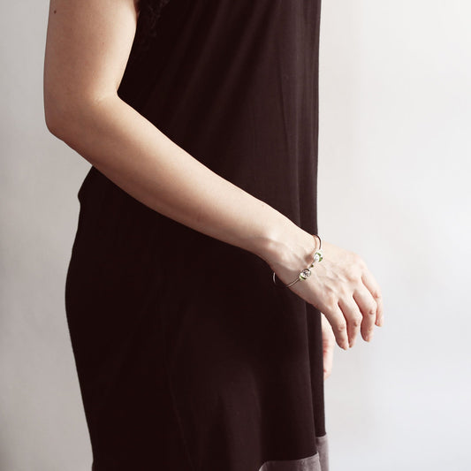 Bangle Lemon Pink Resin TAMARUSAN