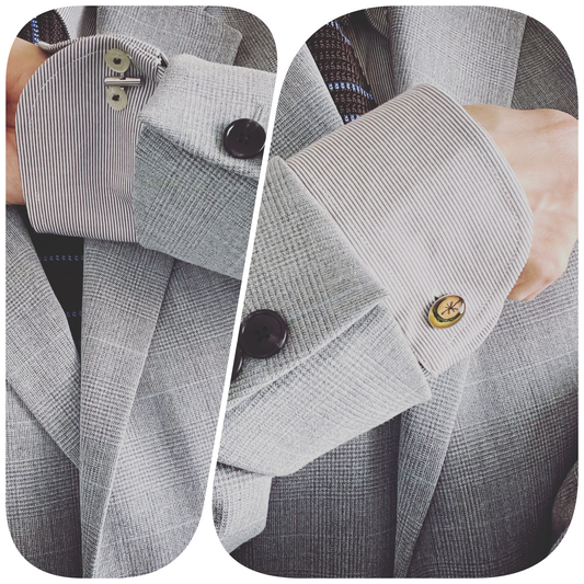 Cuff Links Lemon Pink TAMARUSAN