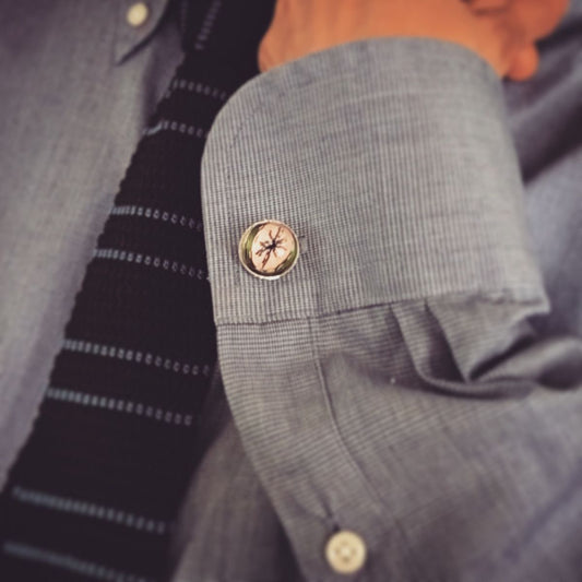 Cuff Links Pink Lemon Unisex TAMARUSAN