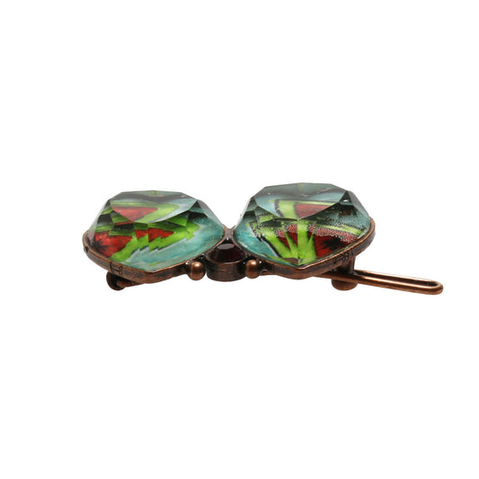 Hair Clip Heart Lemon Red Blue TAMARUSAN