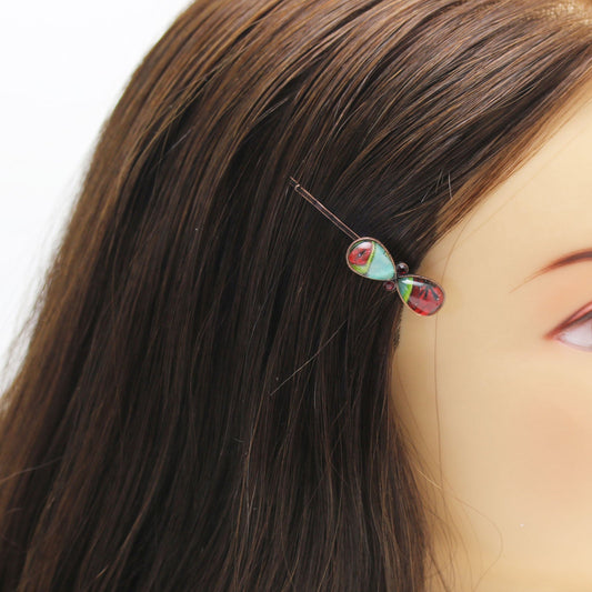 Hairpin Lemon Red Blue Removable TAMARUSAN