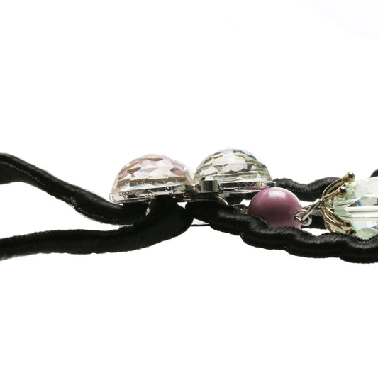 Ribbon Choker Lemon Pink Amethyst TAMARUSAN