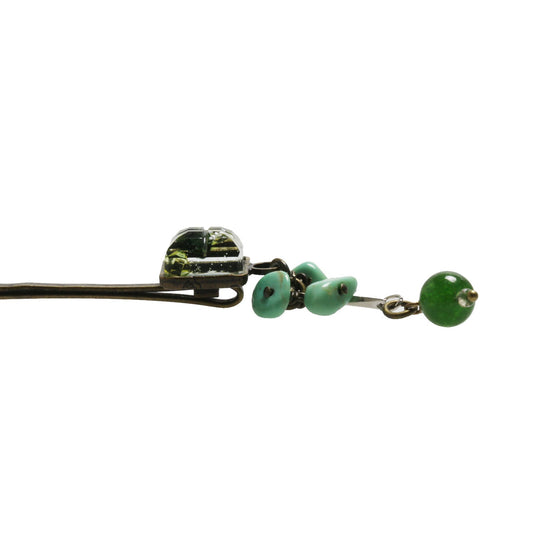 Hairpin Turquoise Quartz Green TAMARUSAN