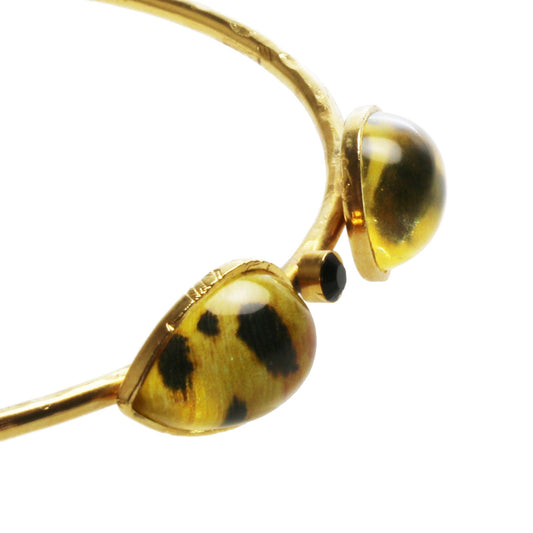 Bangle Cheetah Gold Resin TAMARUSAN