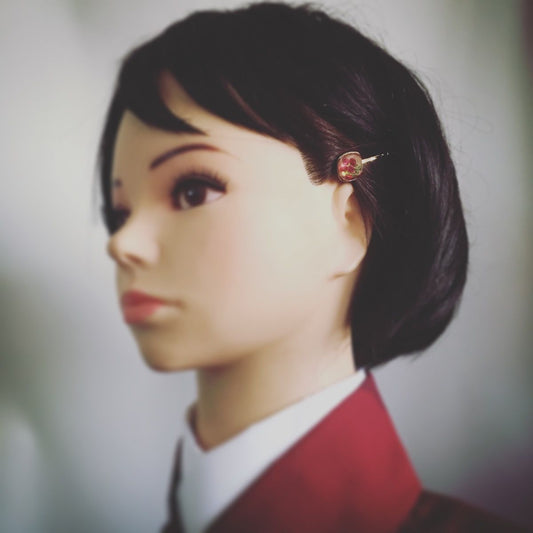 Hair Pin Pink Gold Unisex TAMARUSAN