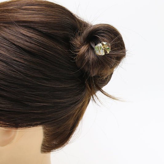 Kanzashi Hairpin Simple Gold Multicolor TAMARUSAN